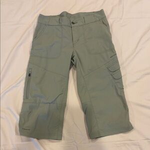 Columbia Womens Olive Green Capris